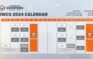 Aqui está o calendário da Overwatch Champions Series para 2024